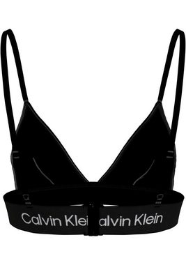 Calvin Klein Swimwear Triangel-Bikini-Top FIXED TRIANGLE-RP, mit Logobund