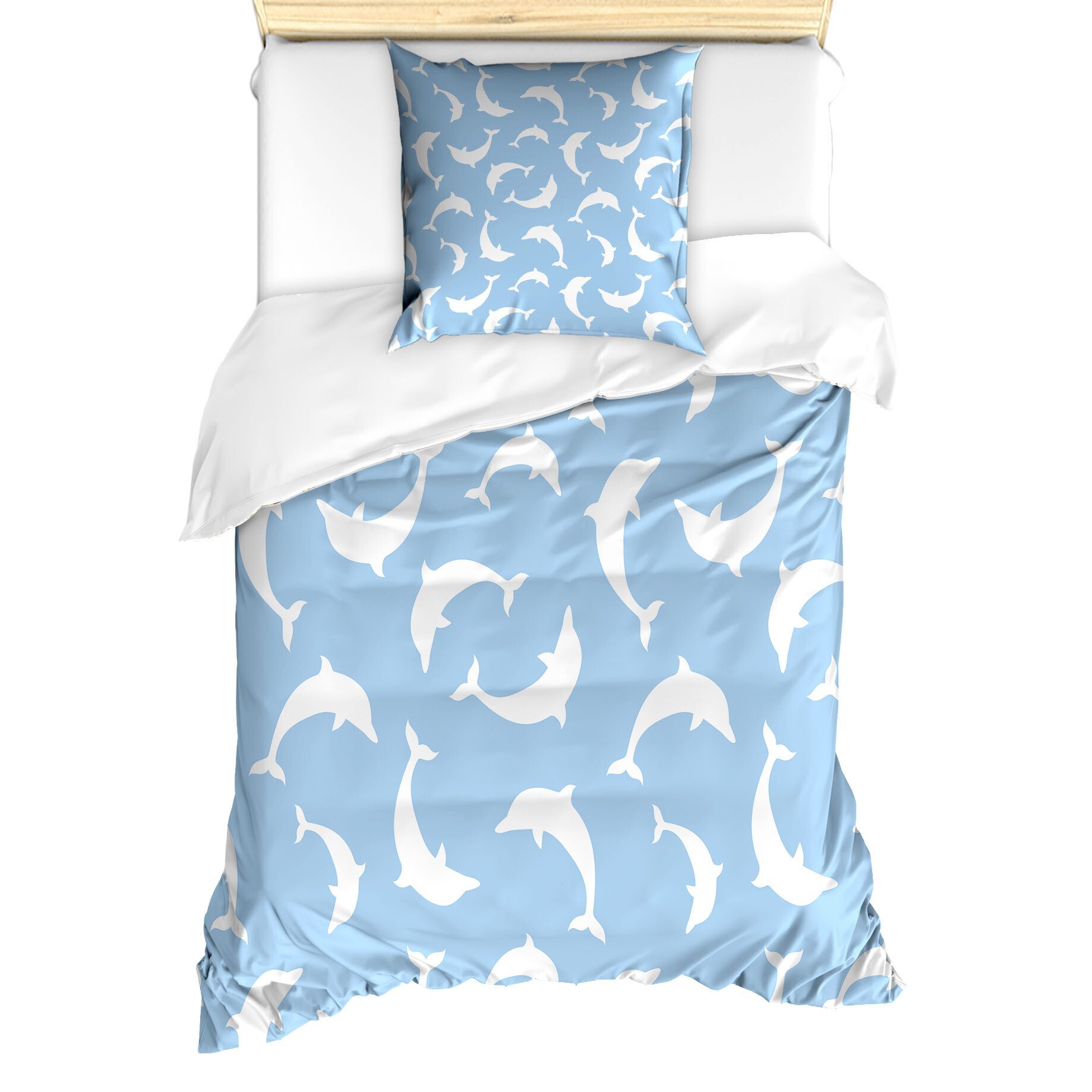 Bettwäsche Milbensicher Allergiker geeignet mit Kissenbezug