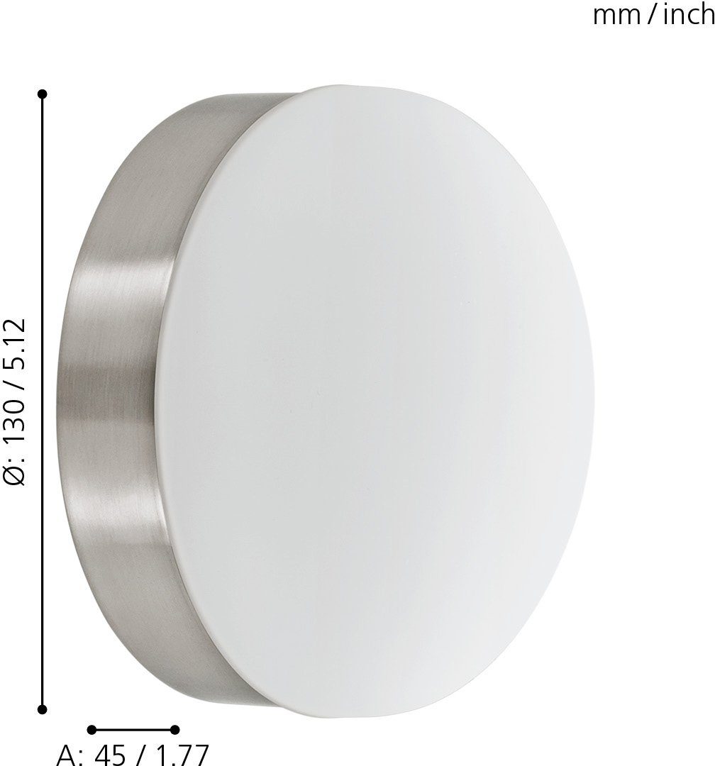 EGLO Deckenleuchte CUPELLA, fest tauschbar integriert, LED LED Warmweiß