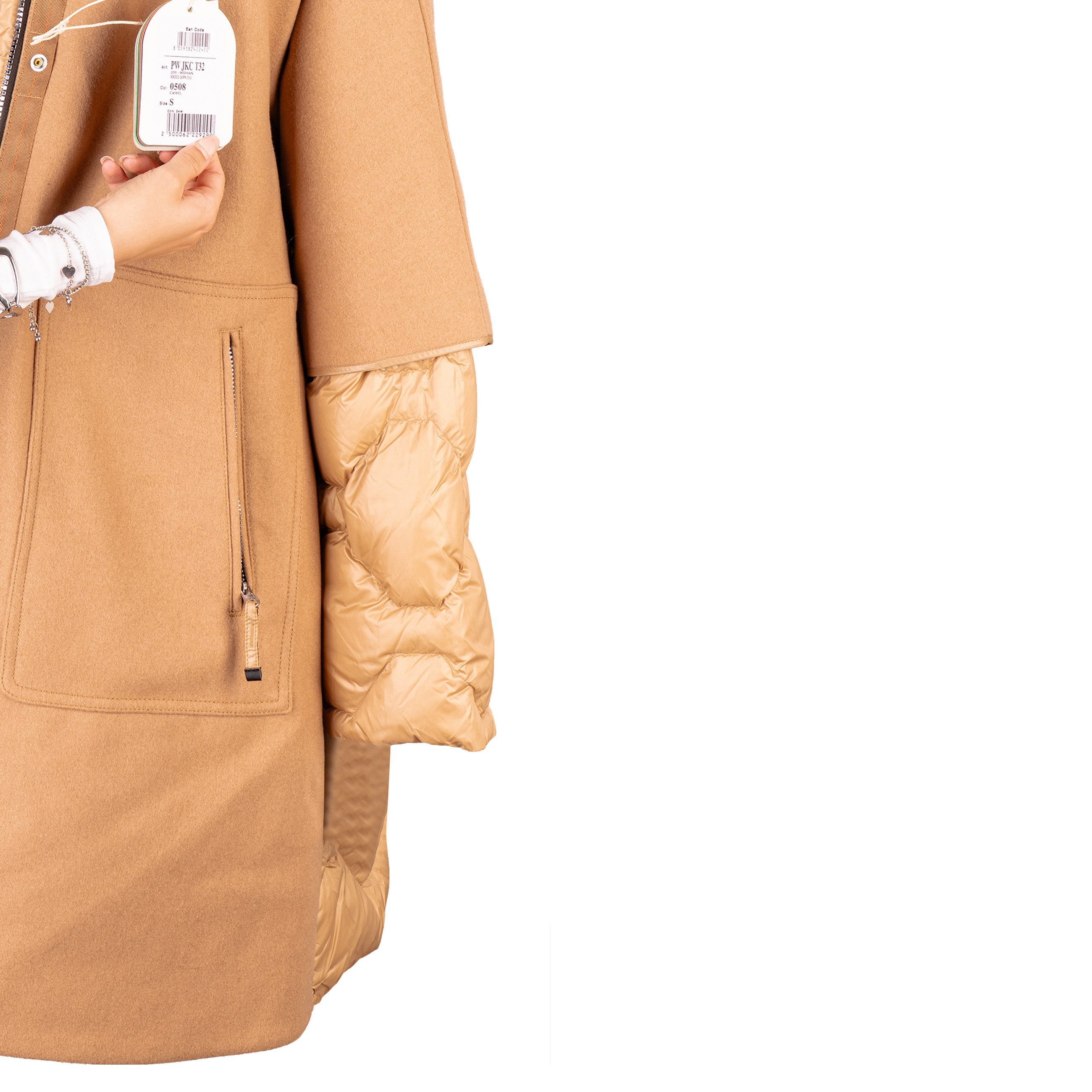 Parajumpers Daunenmantel PJS JOY - Winterparka Damen Camel Beige Gr. XS