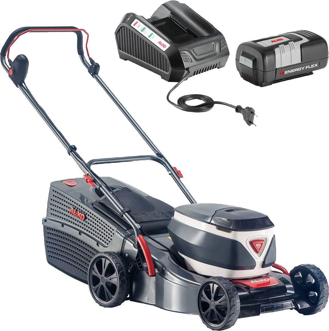 AL-KO Akkurasenmäher 36 V ENERGY FLEX 42.2 Li Comfort, 42 cm Schnittbreite, (Set), 42 cm Schnittbreite, inkl. 1 Akku und Ladegerät