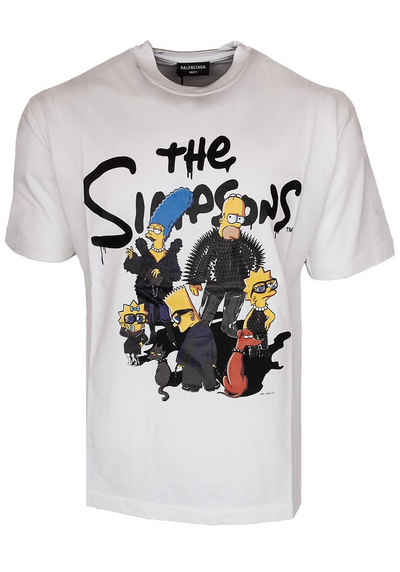 Balenciaga T-Shirt Balenciaga Herren T-Shirt The Simpsons Unifit TEE