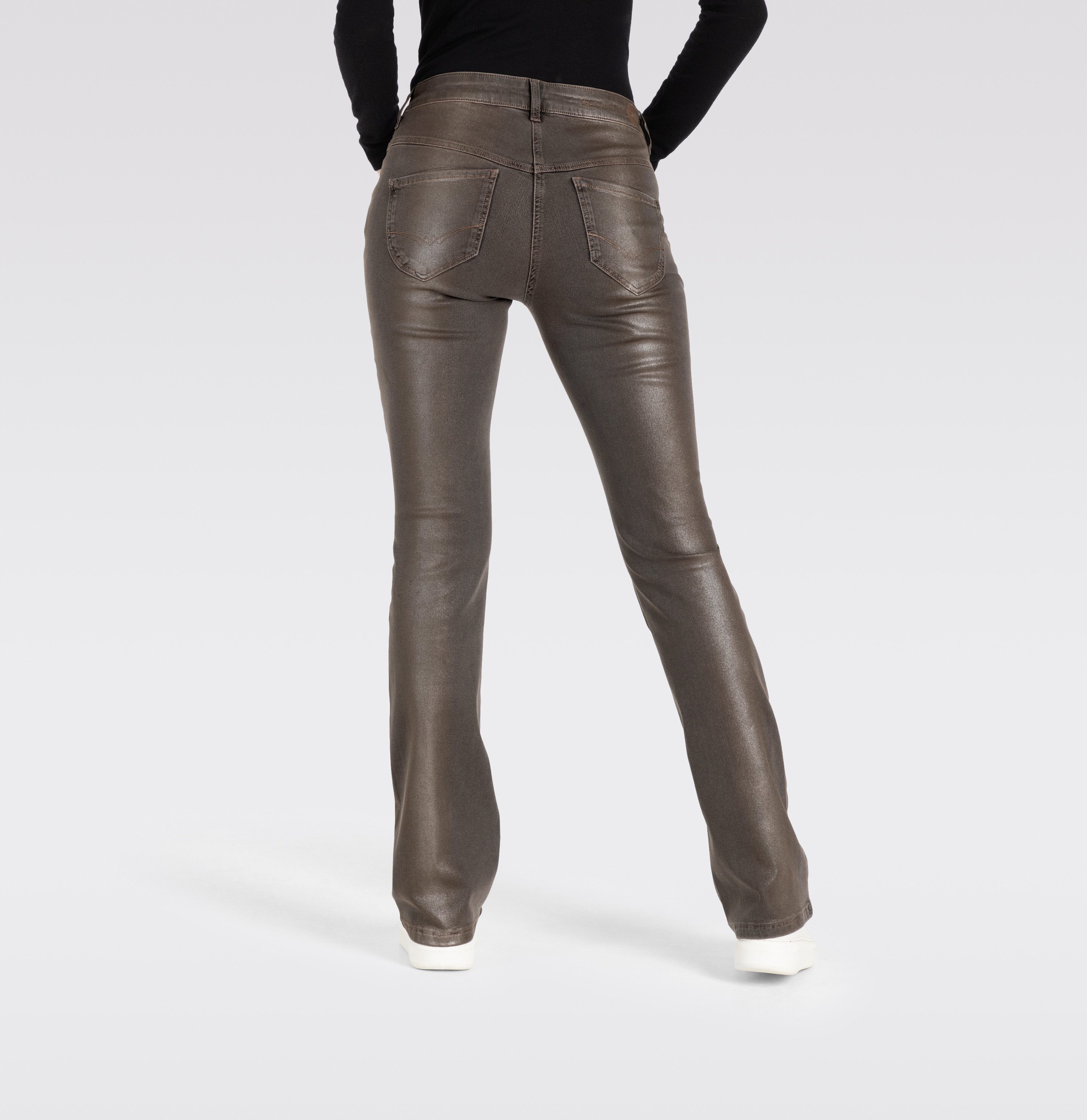 MAC Bootcut-Jeans Dream-Boot Gerade geschnitten mit leicht ausgestelltem Bein