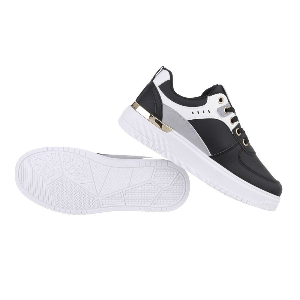 Ital-Design Damen Low-Top Freizeit Sneaker (85878411) Flach Sneakers Low in günstig online kaufen