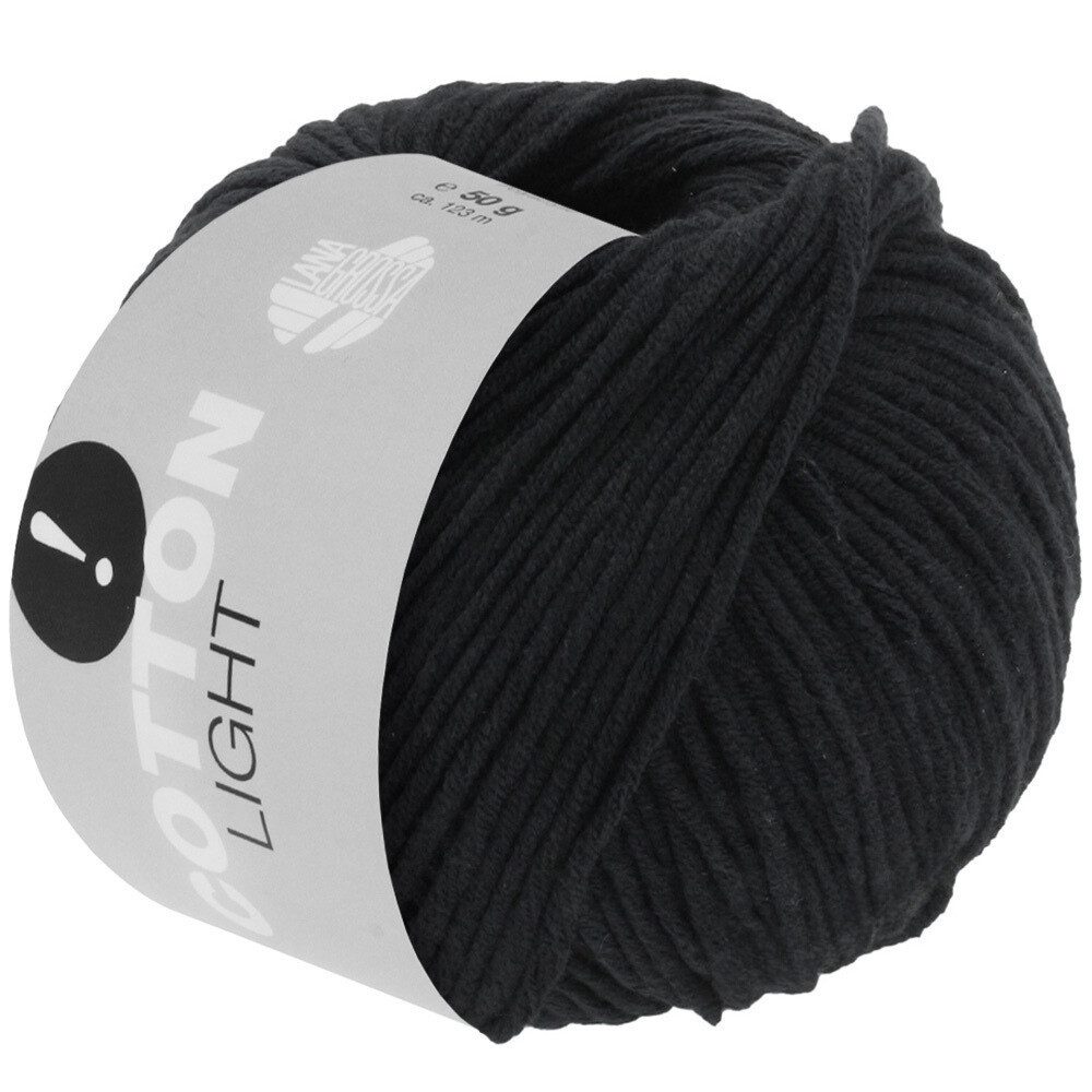 LANA GROSSA COTTON LIGHT AKTION! Häkelwolle, 123 m (Multifile Baumwollmischung), 50 g
