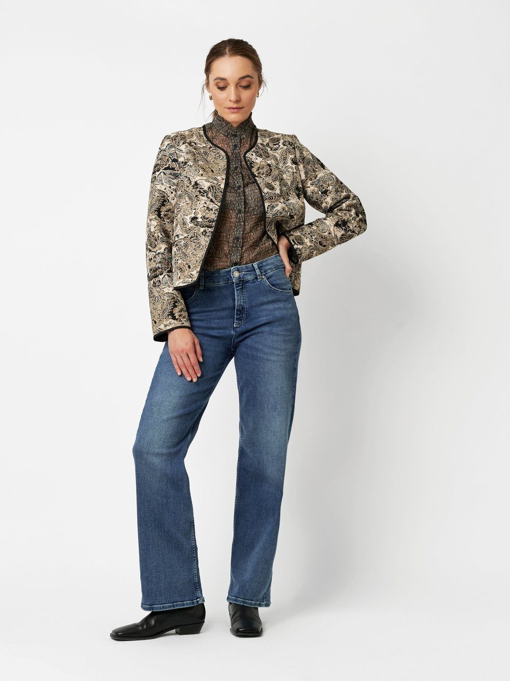 TONI Weite Jeans Liv mit weitem Beinverlauf günstig online kaufen