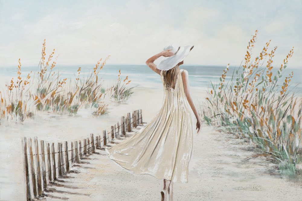 ArtUniverse Gemälde ARTUNIVERSE Schönheit am Meer 80x120 cm, Menschenmotiv