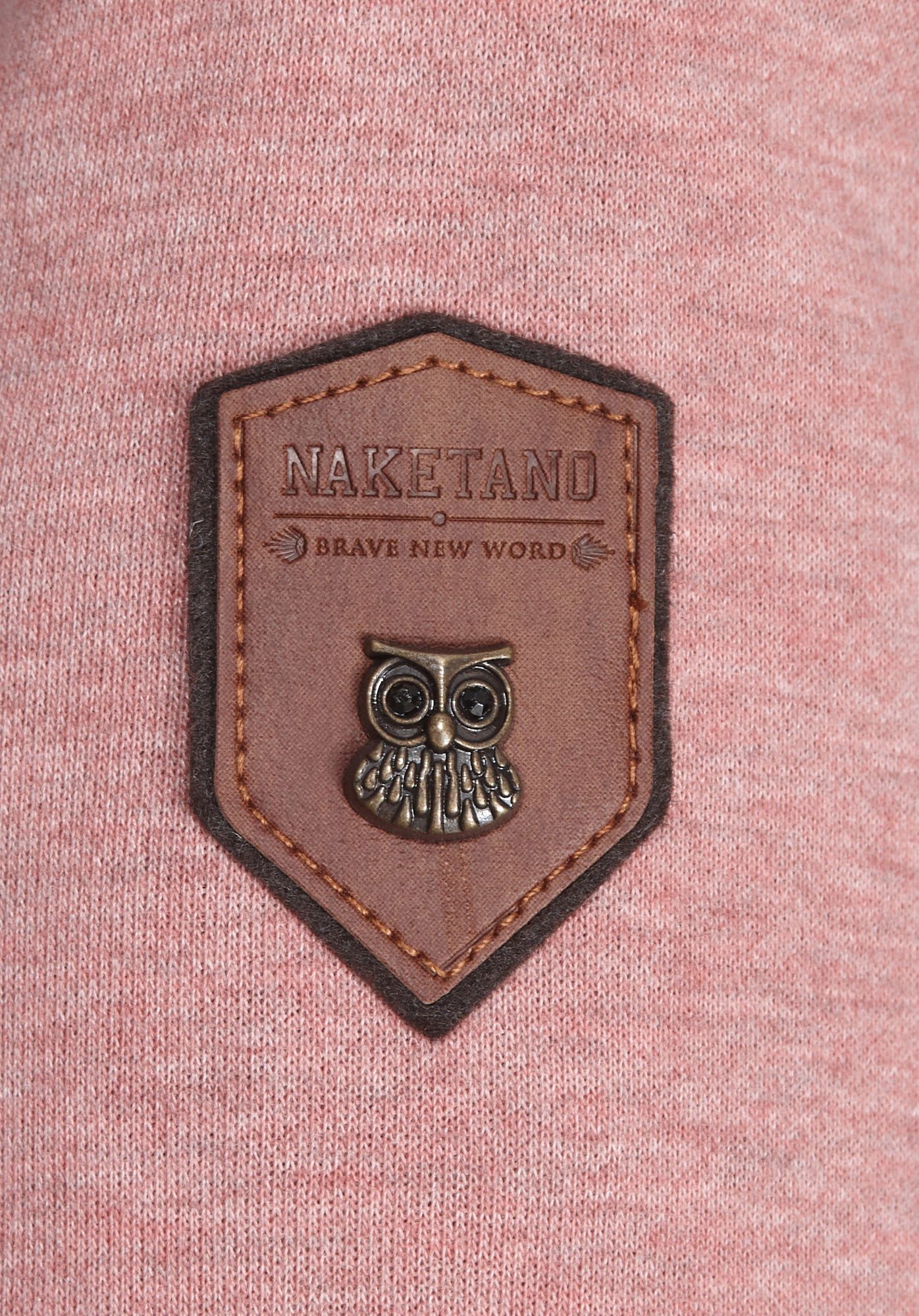 naketano Hoodie Kapuzenpullover Damen Baumwolle, weich, Kapuze, Kängurutasche (Spar-Set, Mandy Spezial) Hoodie, weiche Sweatware, Rippbündchen, Streetwear, Loun – Bild 4 von 5