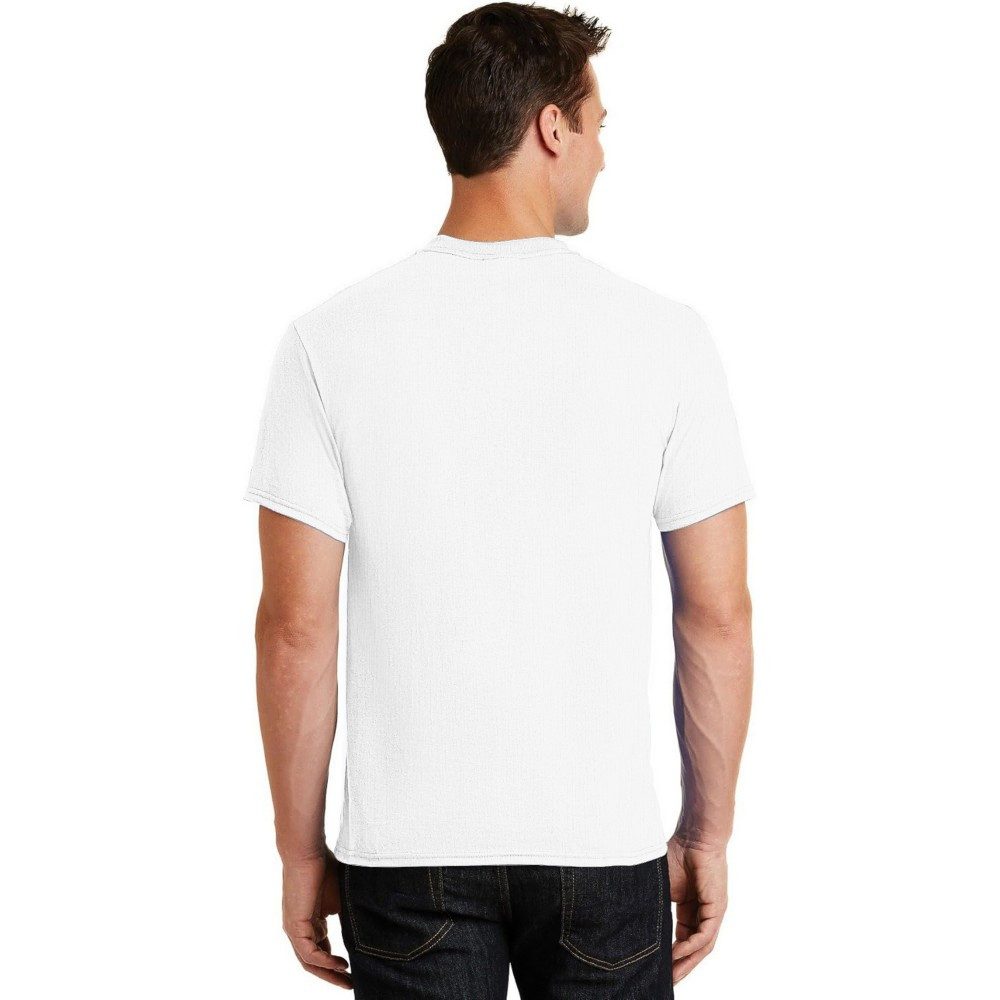 HUSK'SWARE Print-Shirt (Kurzarm Rundhals Shirt, Baumwolle, Bequem) Herren T-Shirt mit Print – Modernes Design