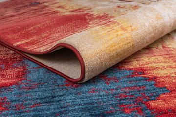 Teppich Joah, Leonique, rechteckig, Höhe: 18 mm, abstraktes Design, weiche Haptik, pflegeleicht