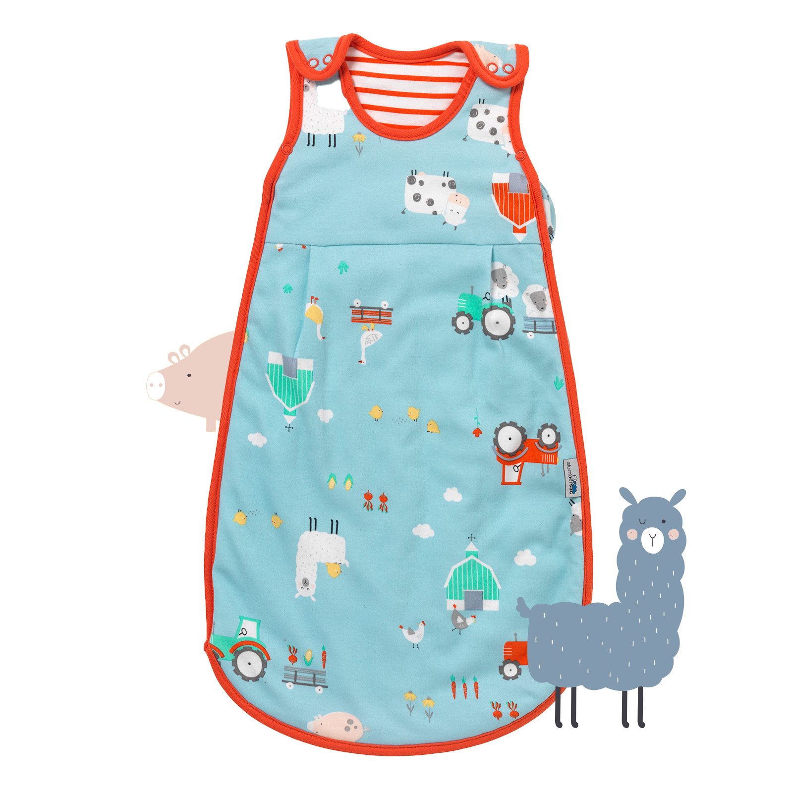 Kinderschlafsack Bio Babyschlafsack, 1.0 Tog OEKO-TEX zertifiziert