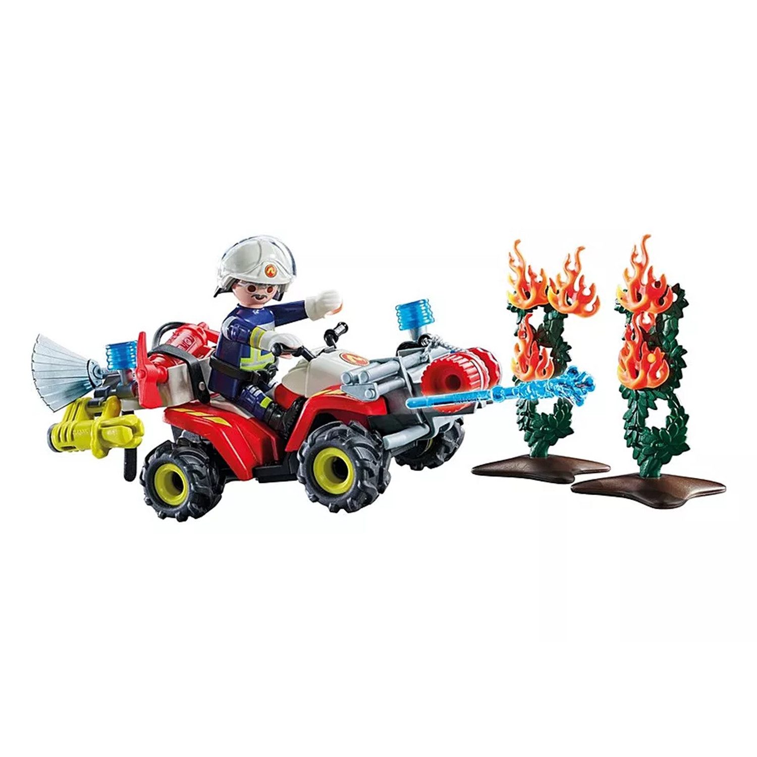 Playmobil® 71825 Feuerwehr Quad löscht Heckenbrand Konstruktions-Spielset günstig online kaufen