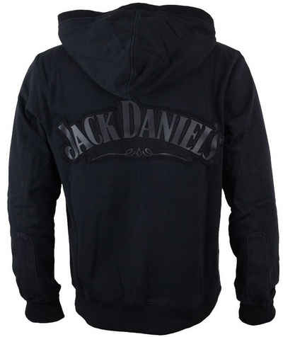 Jack Daniels Hoodie JACK DANIEL Sweatshirt mit Kapuze Schwarz S; XL Herren