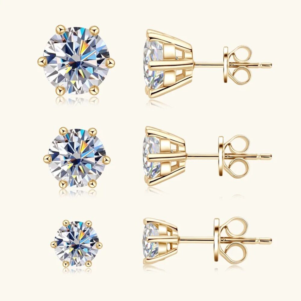 ROUGEMONT Paar Ohrstecker Handgefertigte Damen Pavé günstig online kaufen