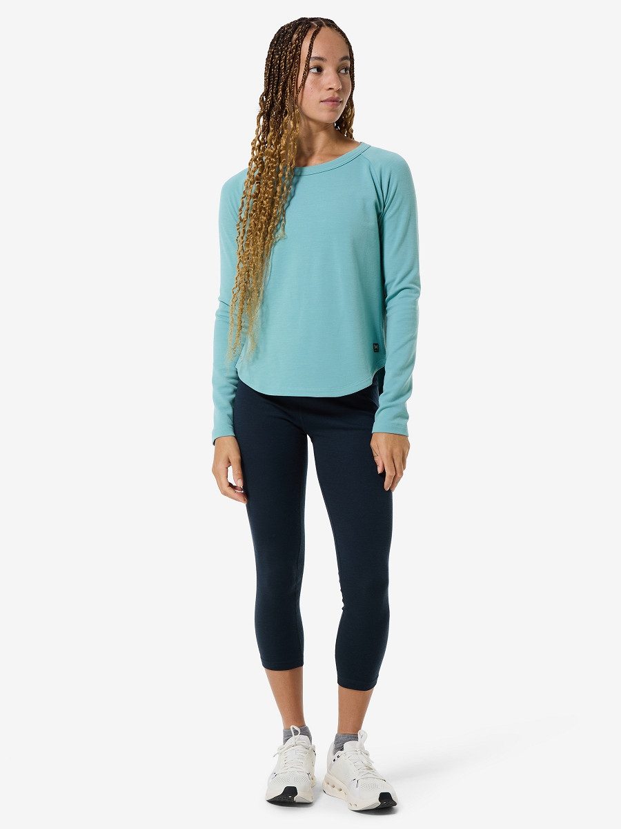 SUPER.NATURAL Sweatshirt für Damen, Merino EVERYDAY CREW atmungsaktiv, casual