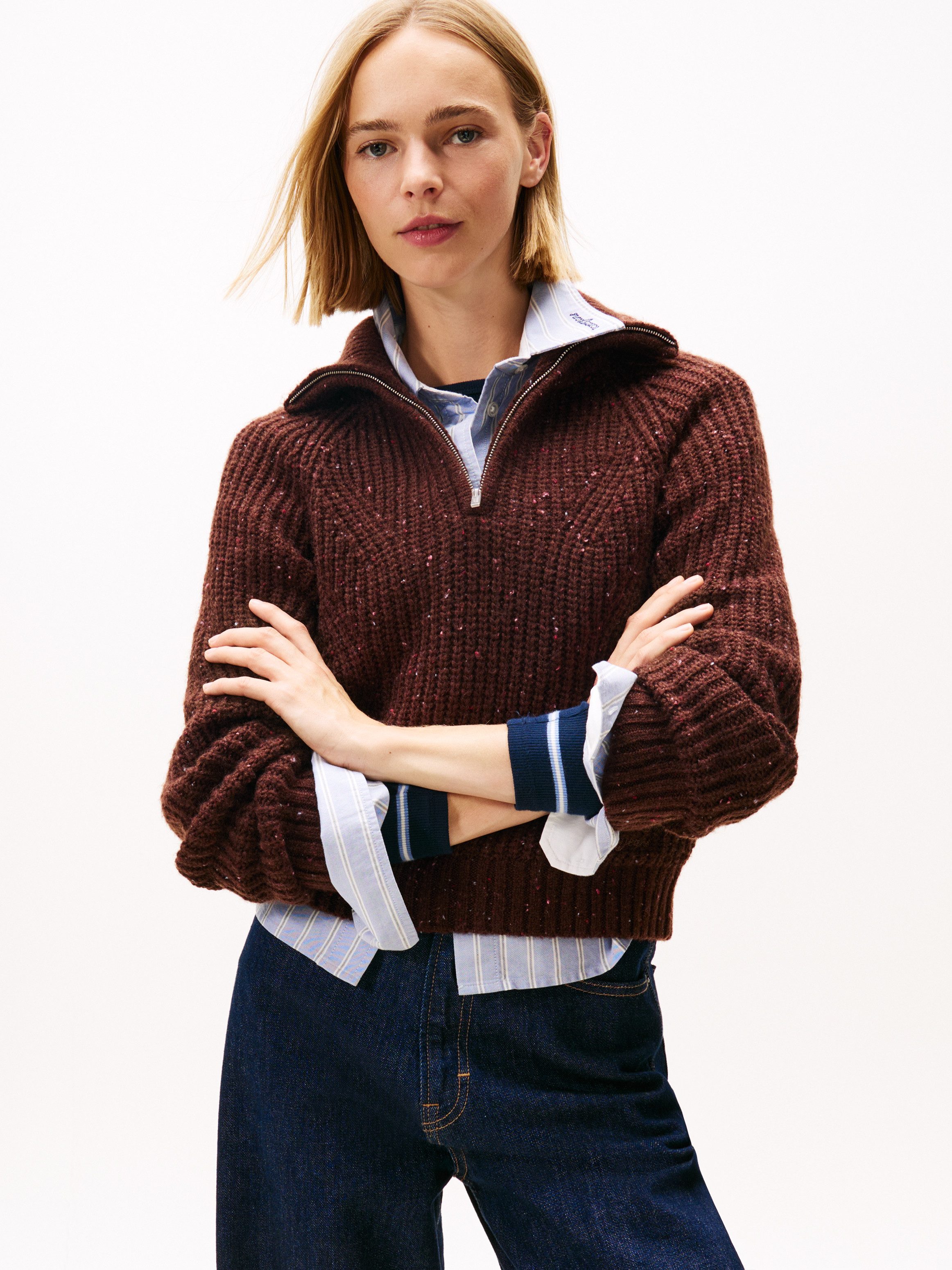 Tommy Jeans Troyer TJW NEP 1/4 günstig online kaufen