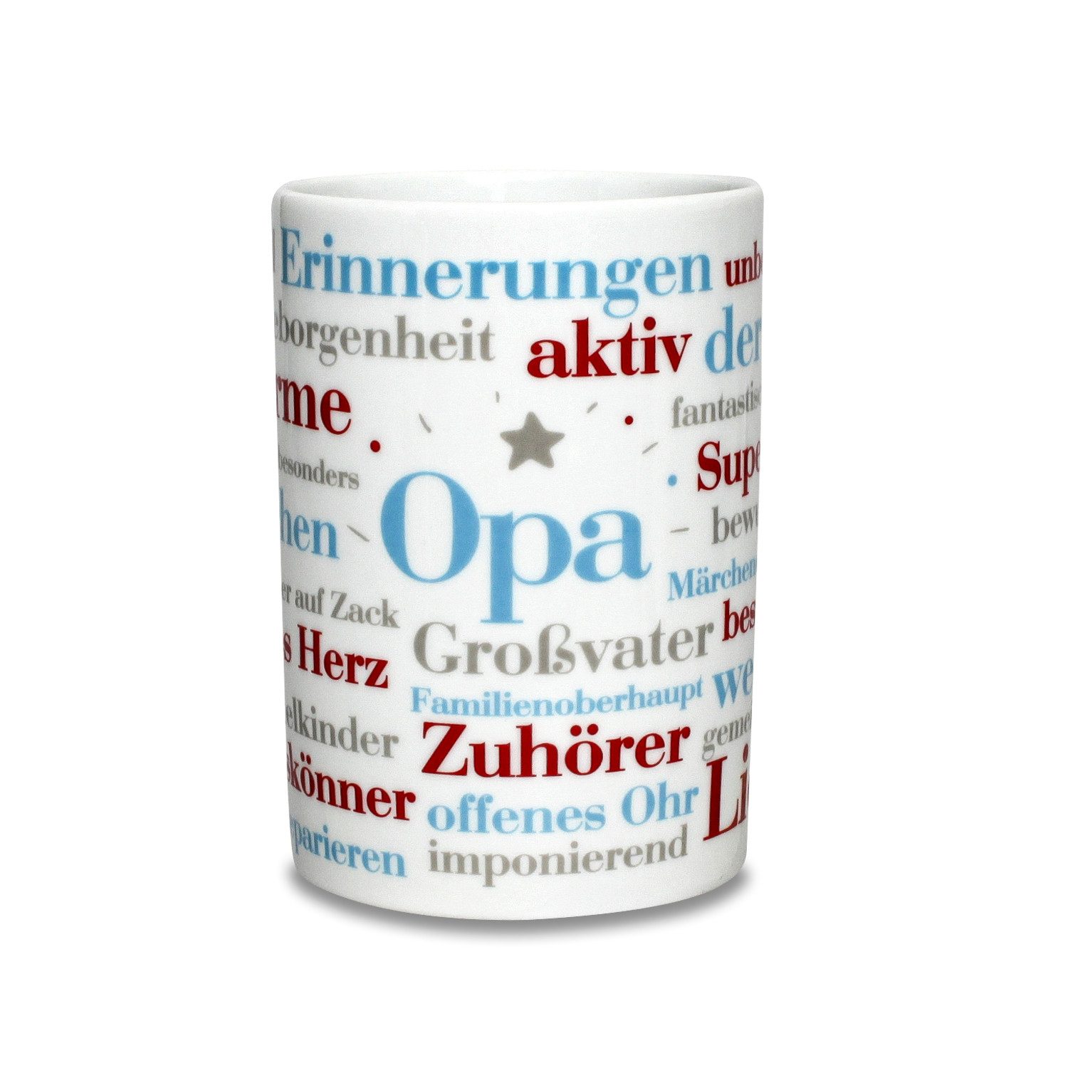 Deine Wörter Tasse Kaffeebecher Opa
