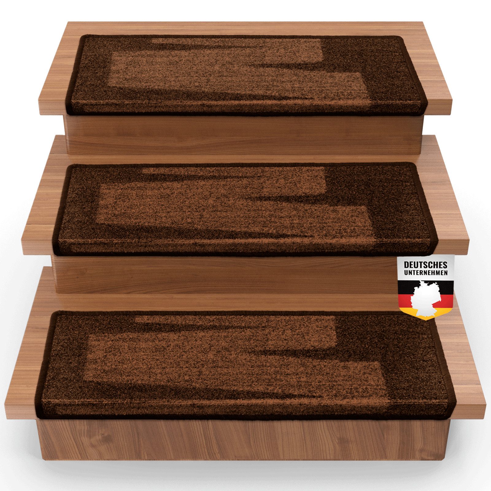 Floordirekt Stufenmatte Via Veneto, Erhältlich in vielen Farben & Größen, Treppenschutz, Rechteckig, Höhe: 8,5 mm