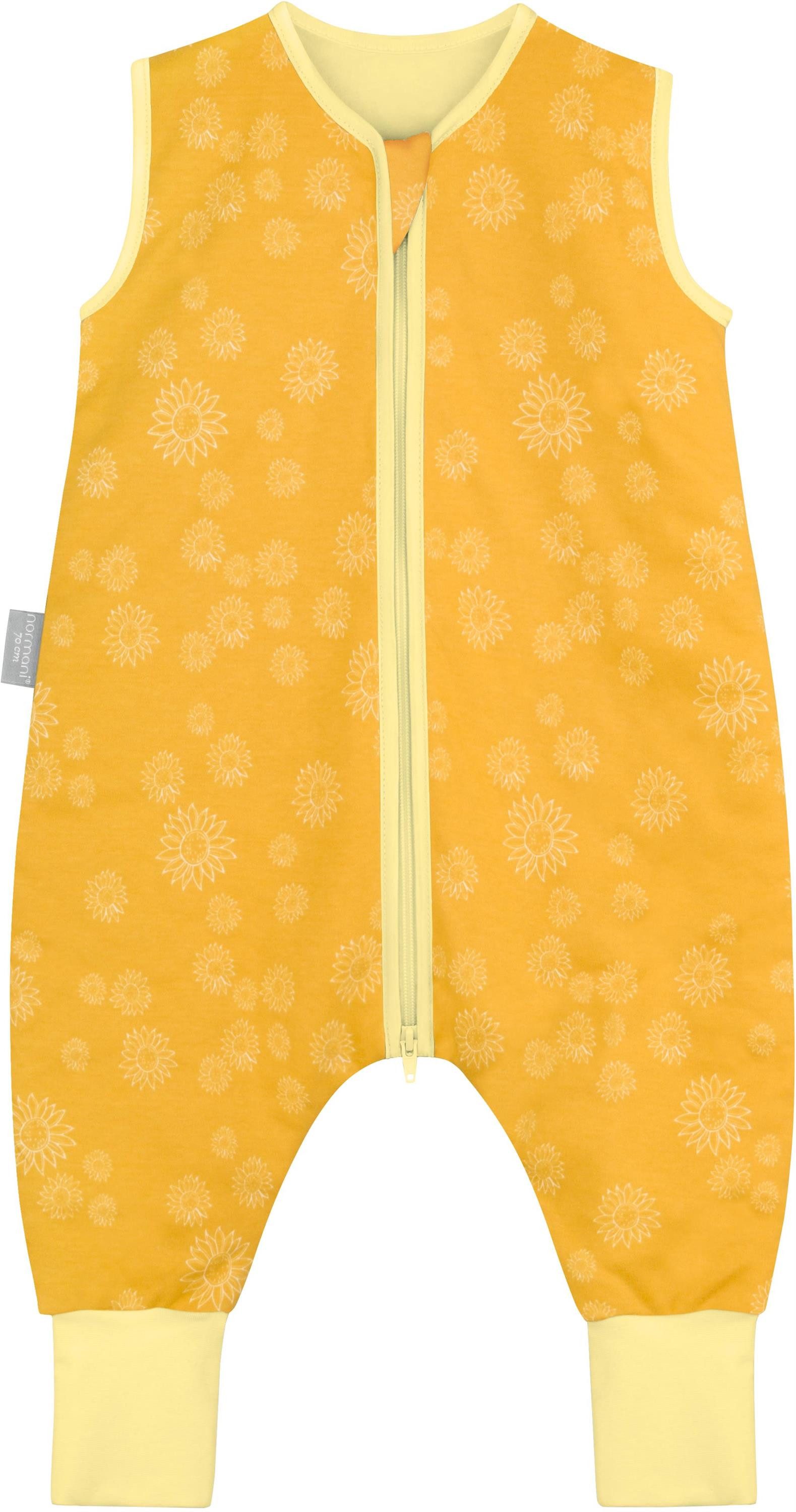 normani Babyschlafsack Baby Schlafsack mit Füßen aus Bio-Baumwolle Nanao