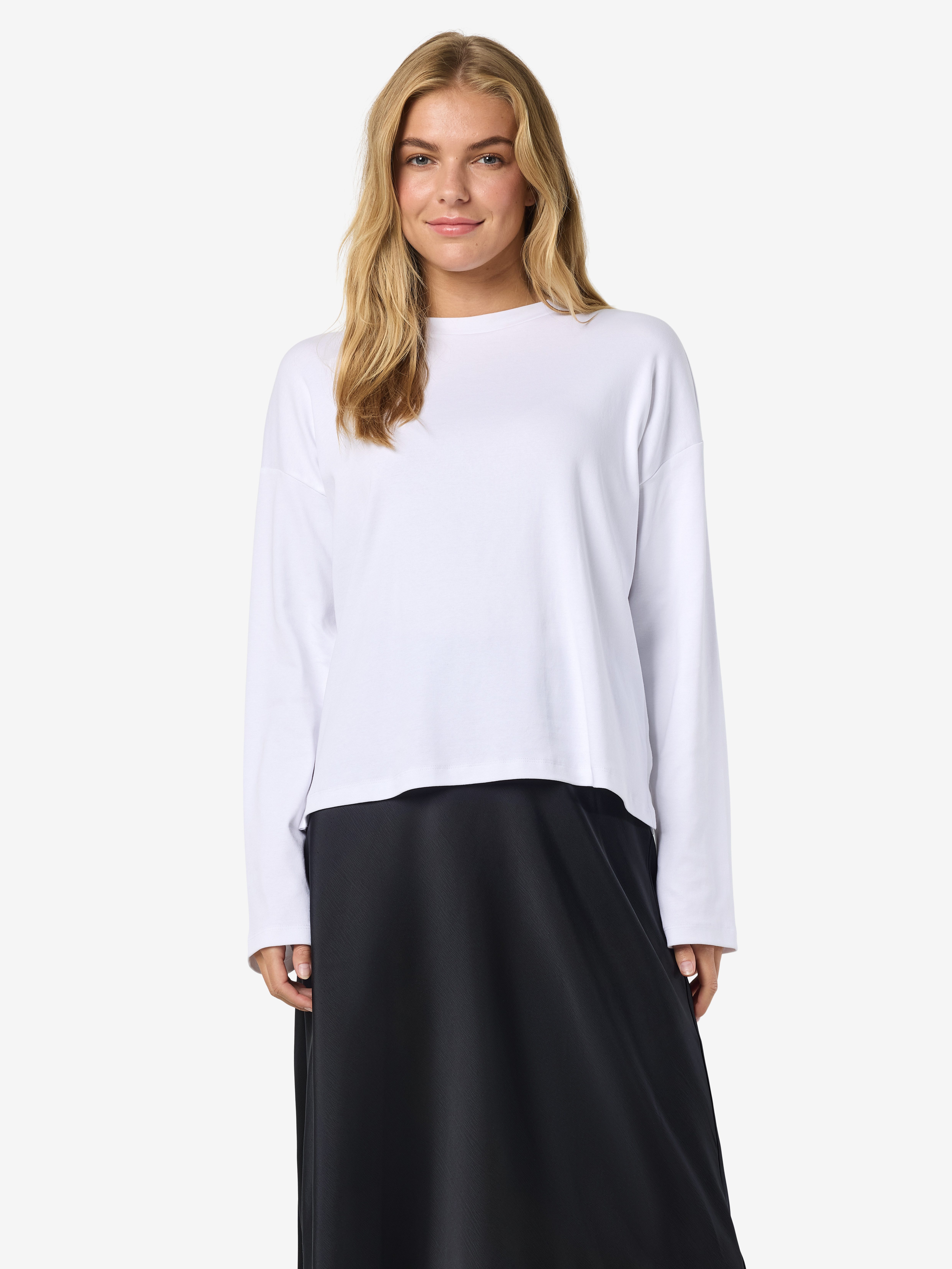 Noisy may Langarmshirt NMMOCCA L/S REGULAR FIT TOP JRS FWD NOOS günstig online kaufen