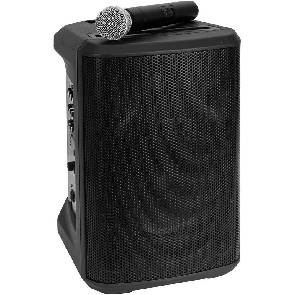 Omnitronic PORTY-8A Drahtlos-PA-System 13107010 Portable-Lautsprecher (inkl. Mikrofon)
