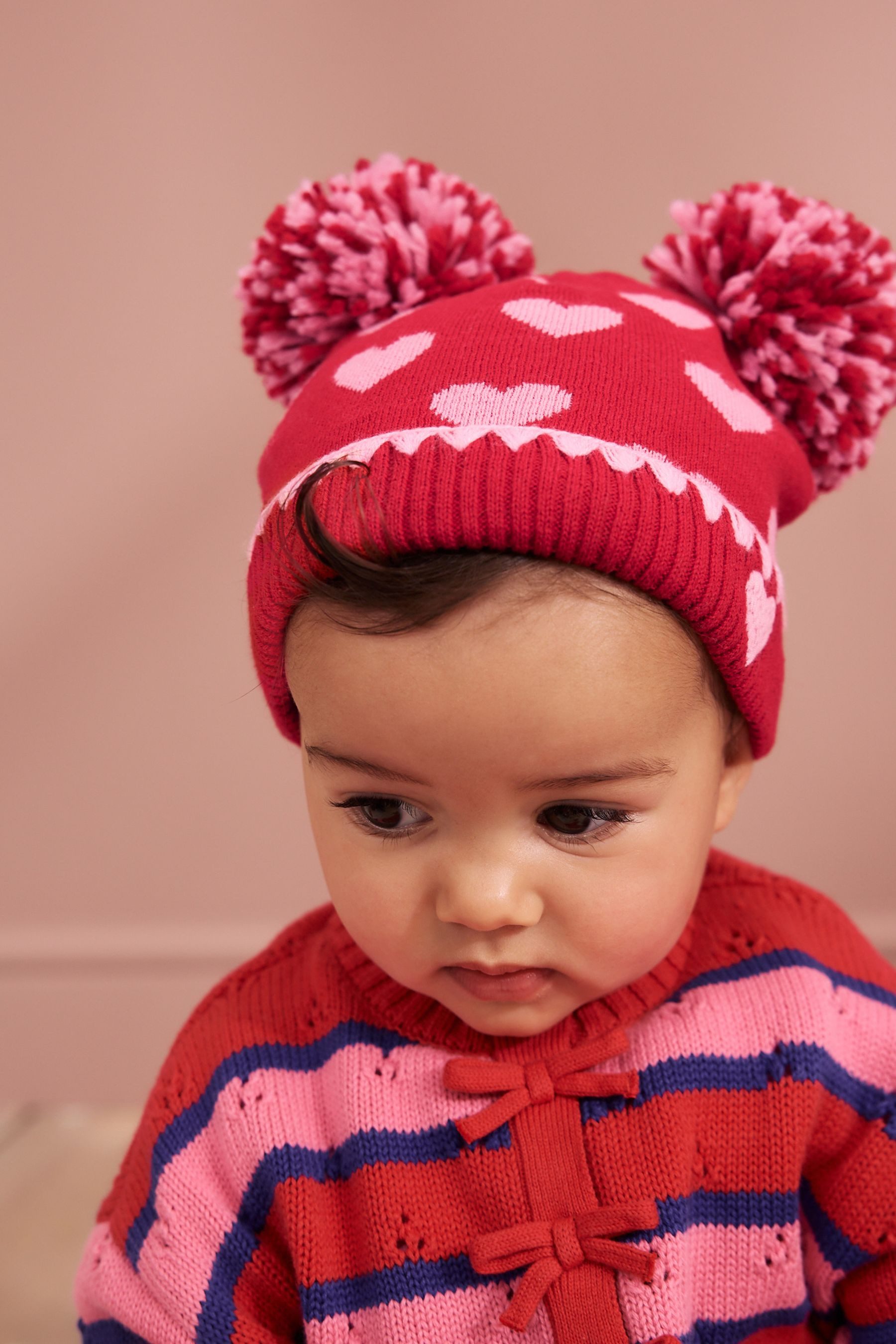 Next Beanie Baby Beanie mit zwei Bommeln (1-St) – Bild 5 von 5