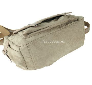 MIRROSI Umhängetasche Damen Crossbody Bag, Groß 33x26x14cm (aus hochwertigem, weichem Stoffmaterial), Mittelgroße Große Tasche, Schultertasche für jeden Anlass