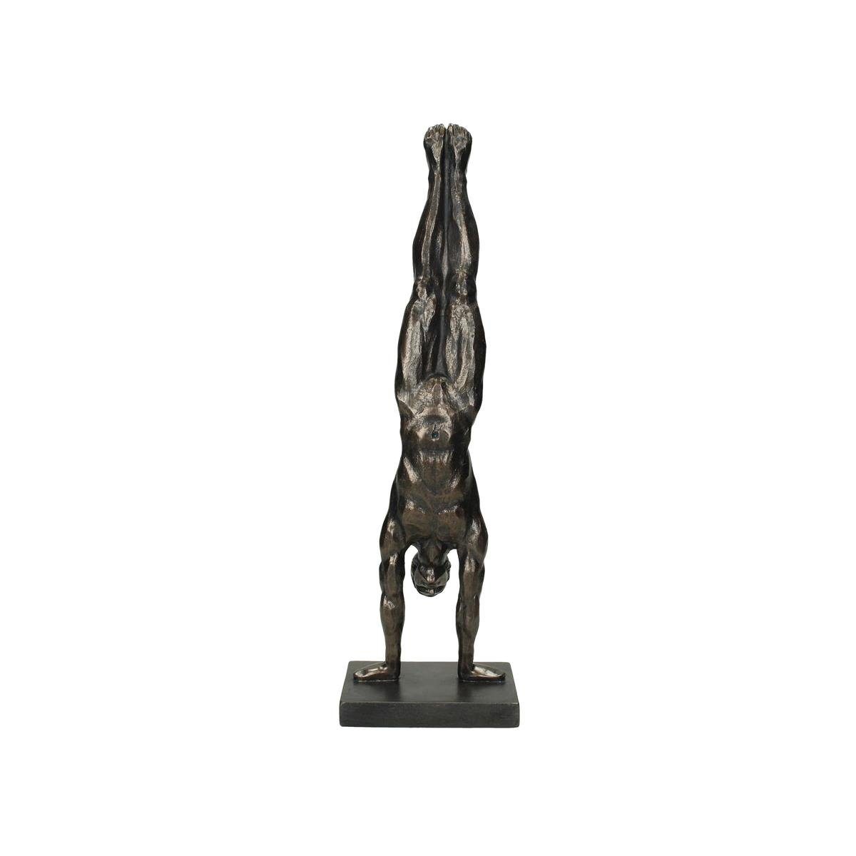 Ornamentfigur Hochwertige Dekofigur Polyresin Engelnburg 11.2x7.8x37cm Skulptur Dekofigur