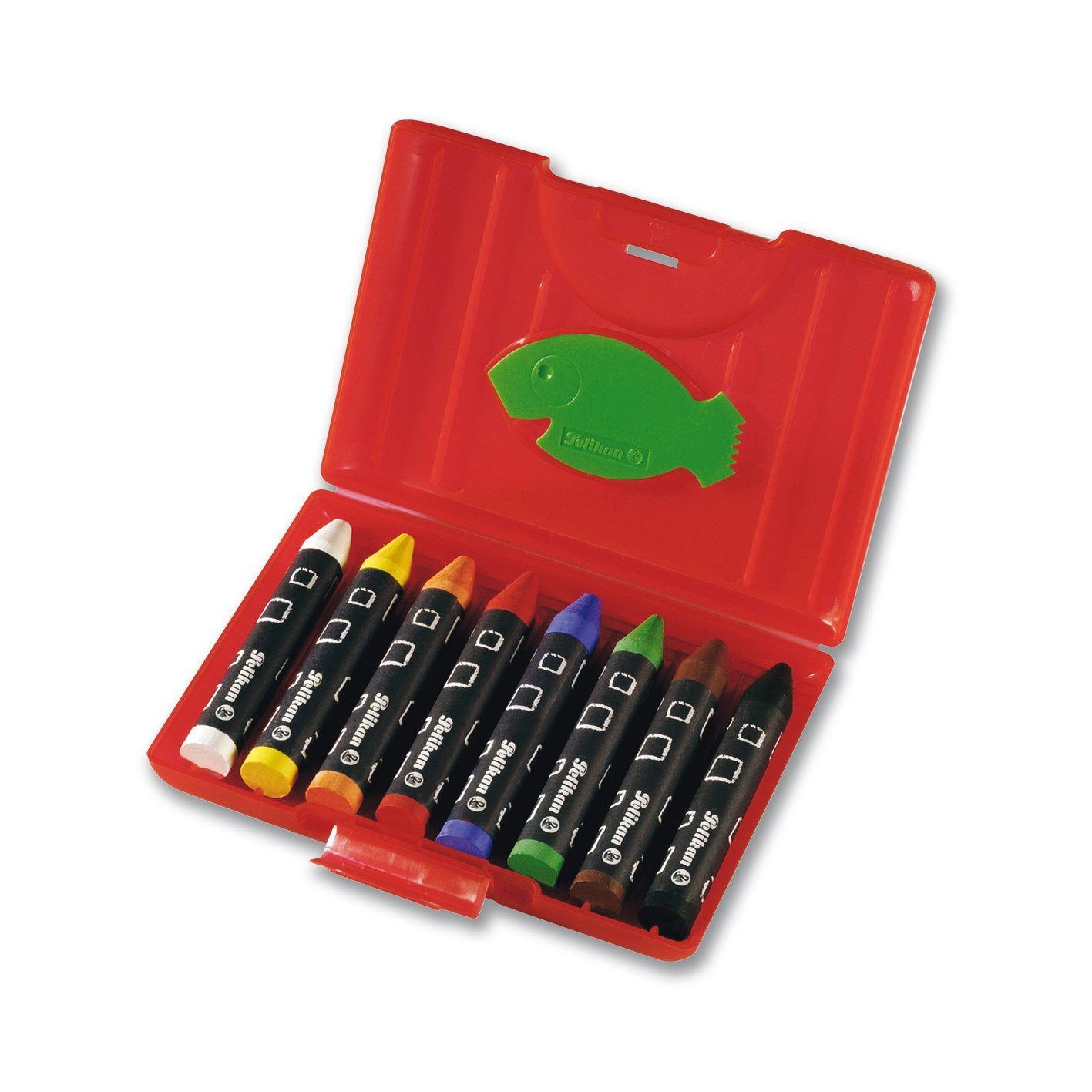 Pelikan Wachsmalstift Pelikan Wachsmaler dick 665/8, rund, wasserfest