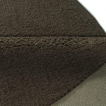 Teppich Ariane, Home affaire, rund, Höhe: 21 mm, Uni-Farben, Mikrofaser, extra flauschig, einfarbig, Shaggy-Look