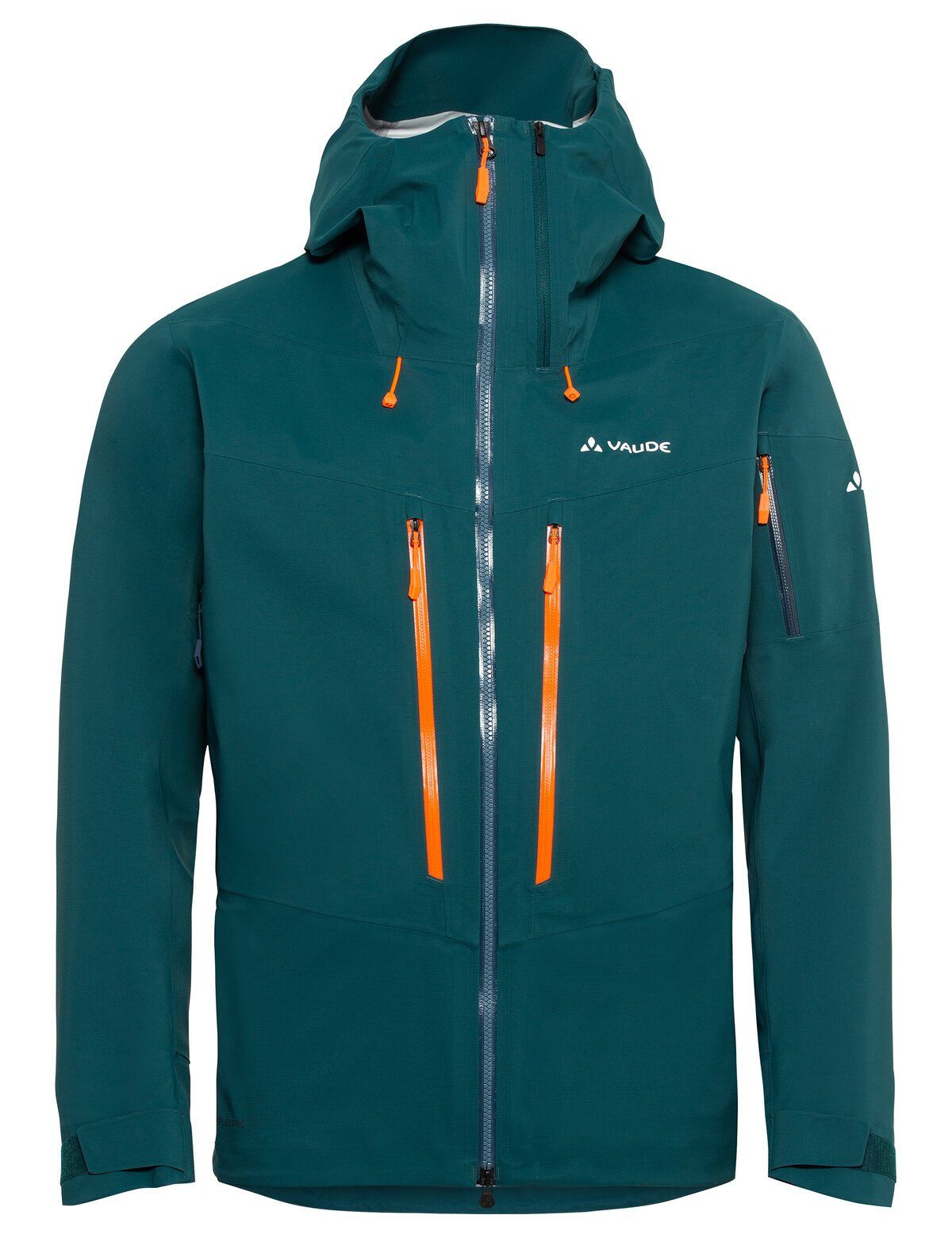 VAUDE Outdoorjacke Men's Monviso 3L Jacket (1-St) Klimaneutral kompensiert mallard green