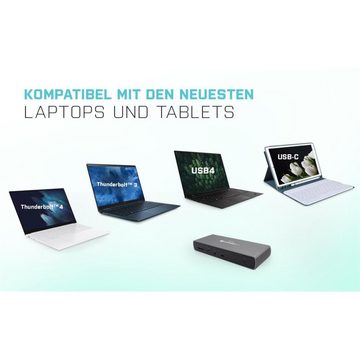 I-TEC Laptop-Dockingstation Thunderbolt 4 Dual Display, + Power Delivery 96W