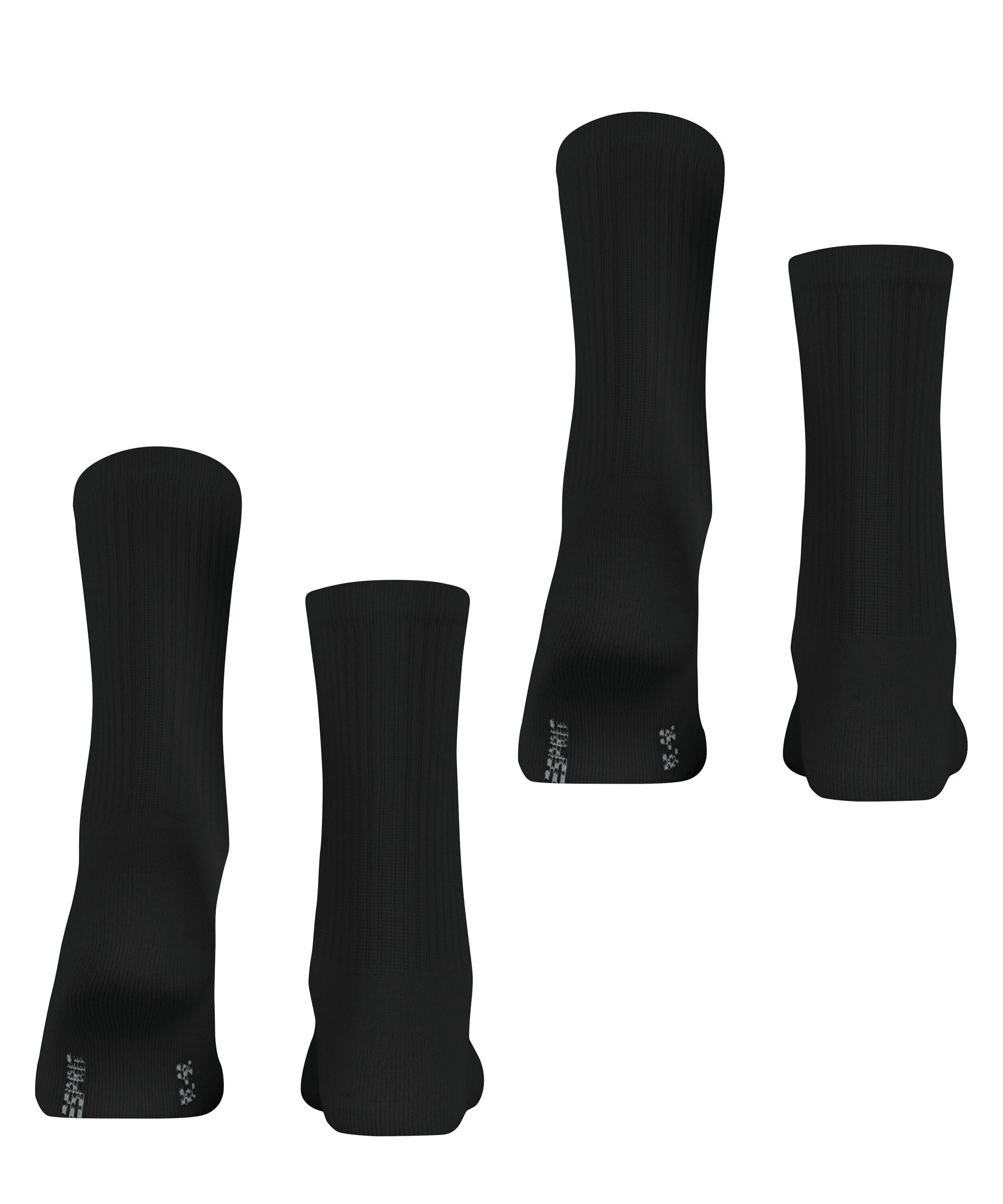Esprit Socken Basic Tennis (2 Paar) Rippenstruktur, schmales Bündchen, weiche Sohle