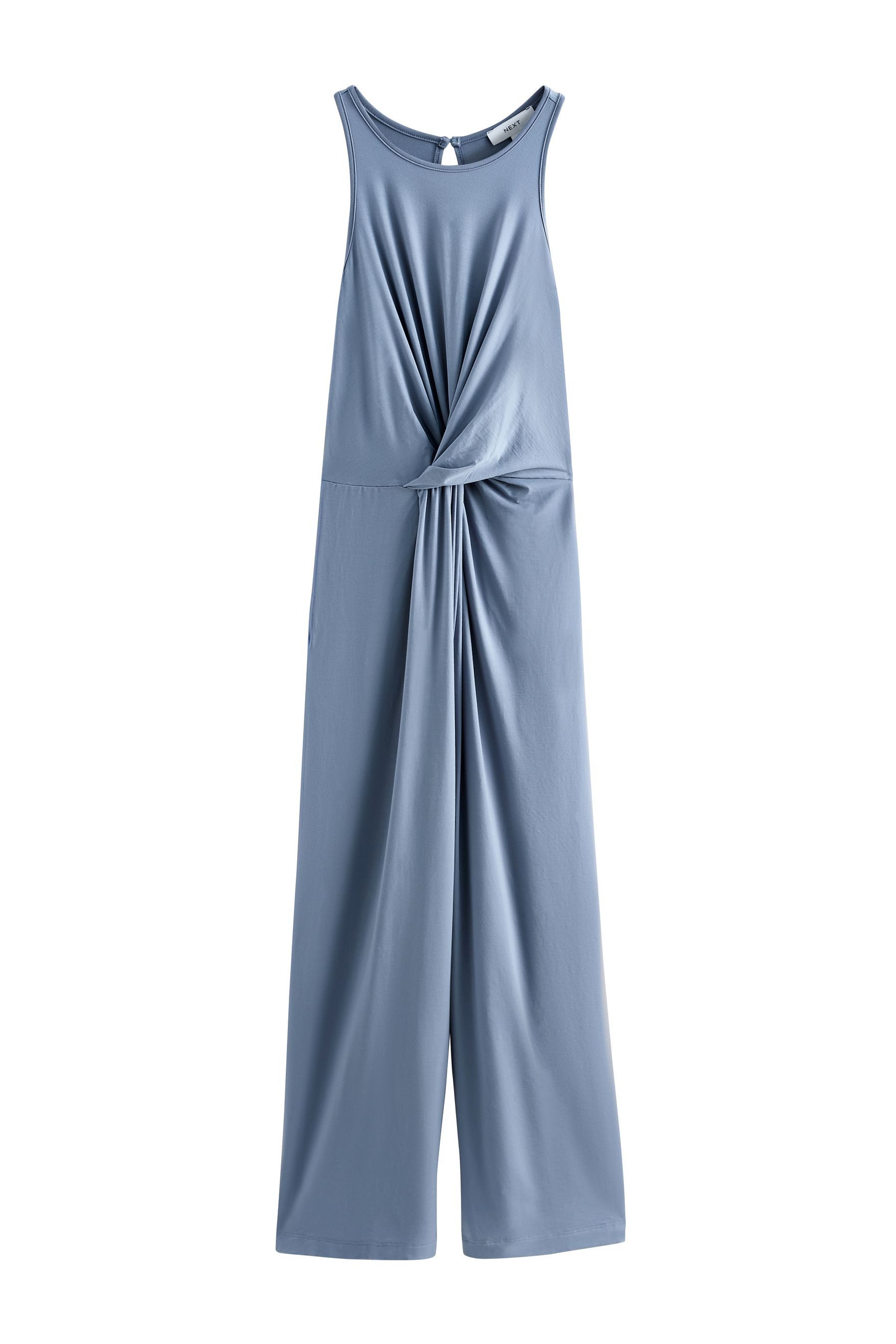 Next Jumpsuit Jersey-Jumpsuit mit Drehdetail an der Taille (1-tlg)