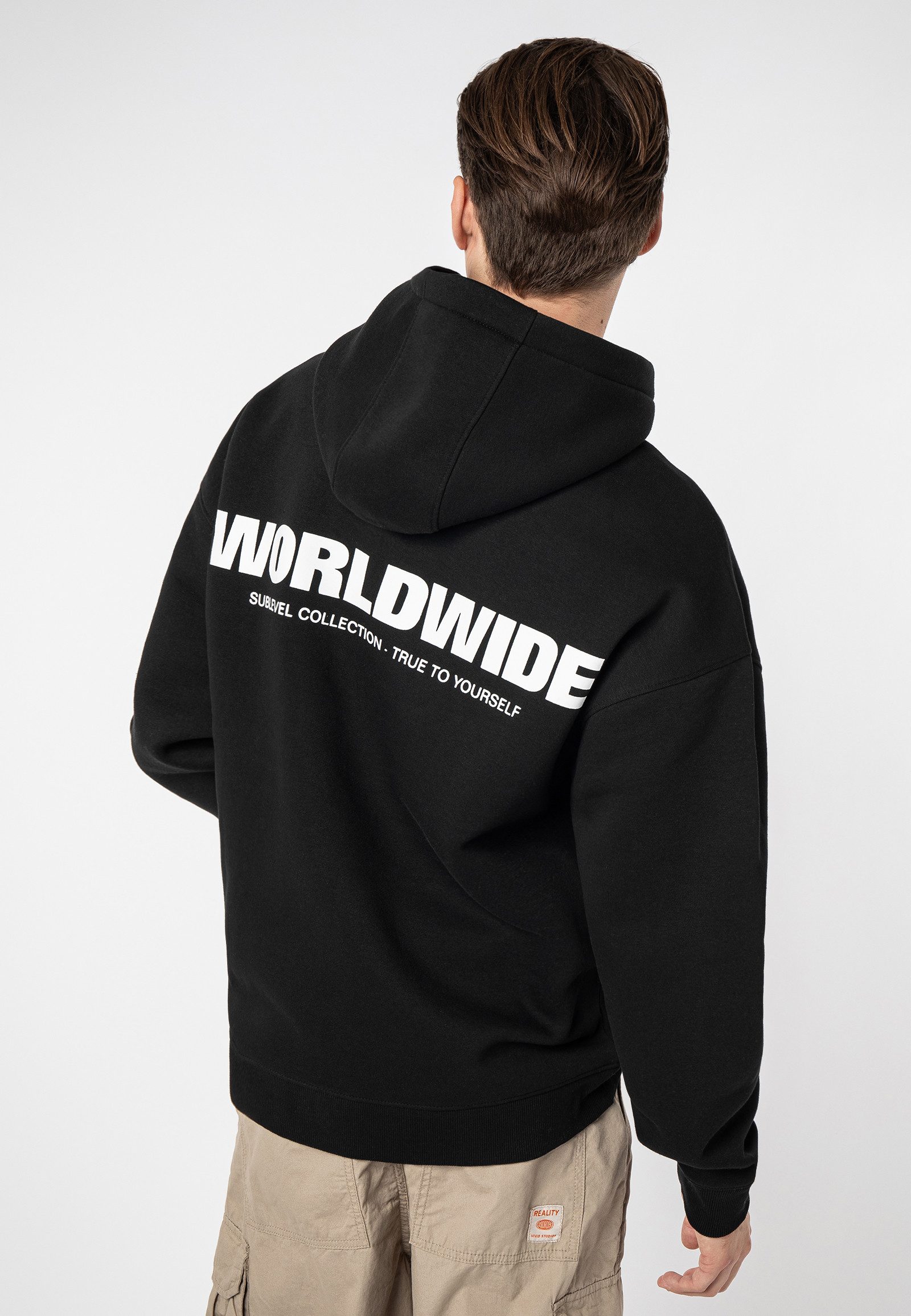 SUBLEVEL Hoodie WORLDWIDE Sweathoodie Sweater, Kapuzensweatshirt günstig online kaufen