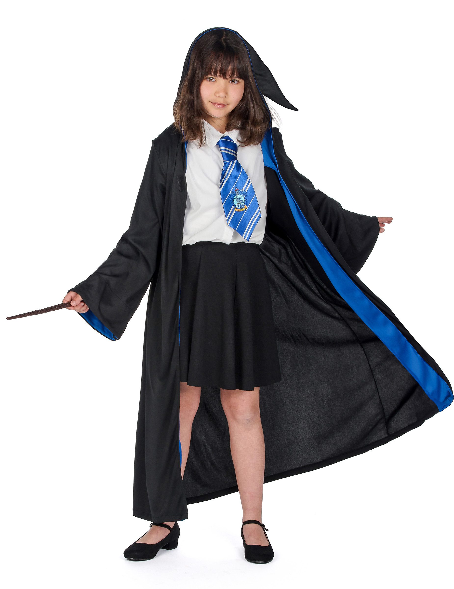 Kostüm Offizielles Ravenclaw-Kostüm für Kinder Harry Potter