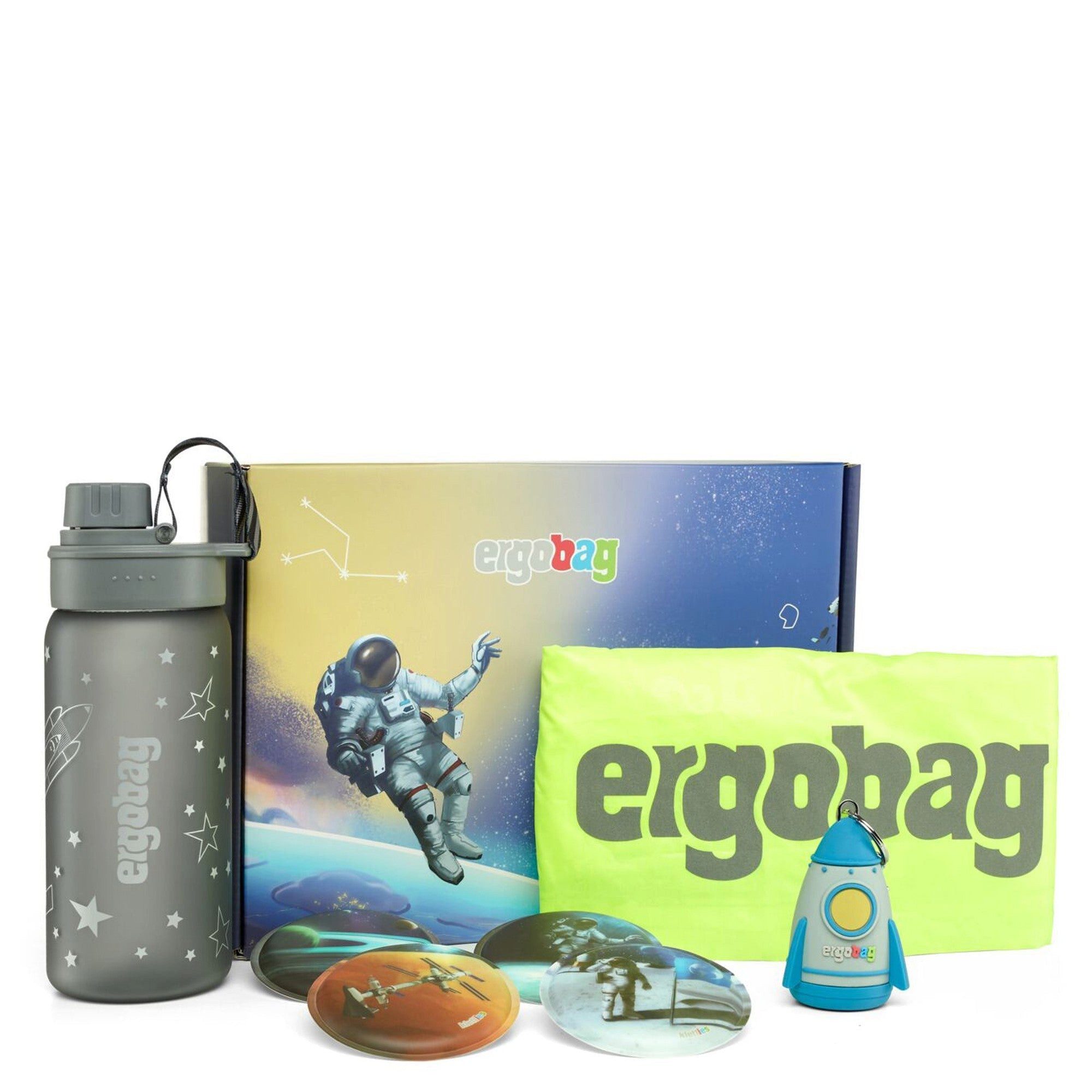 ergobag Schulranzen Zubehör Fanbox (Weltraum)