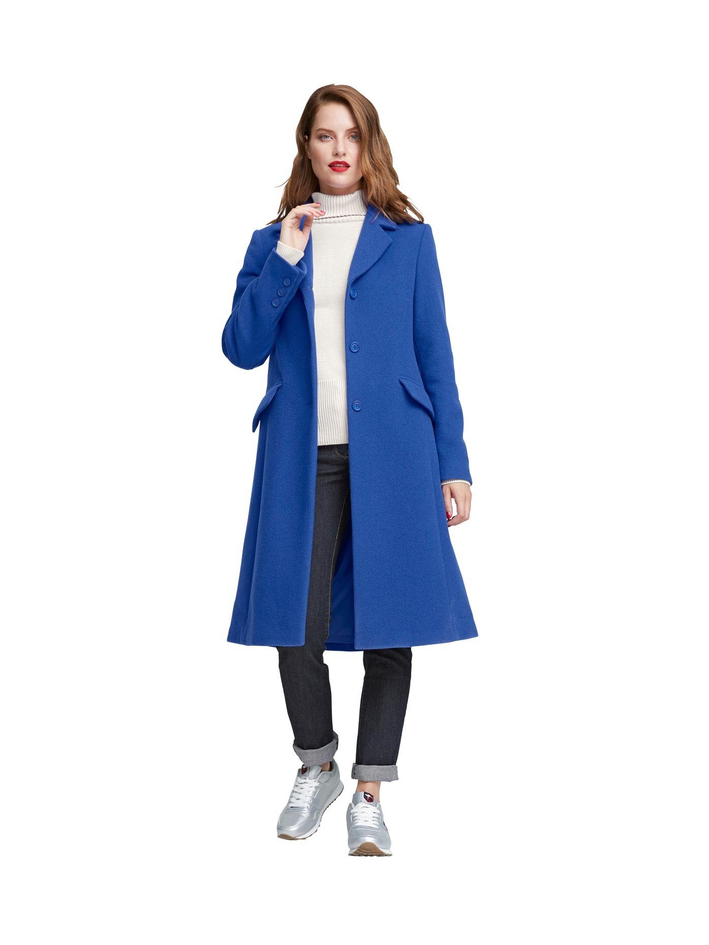 Blaue Wollmäntel für Damen online kaufen | OTTO