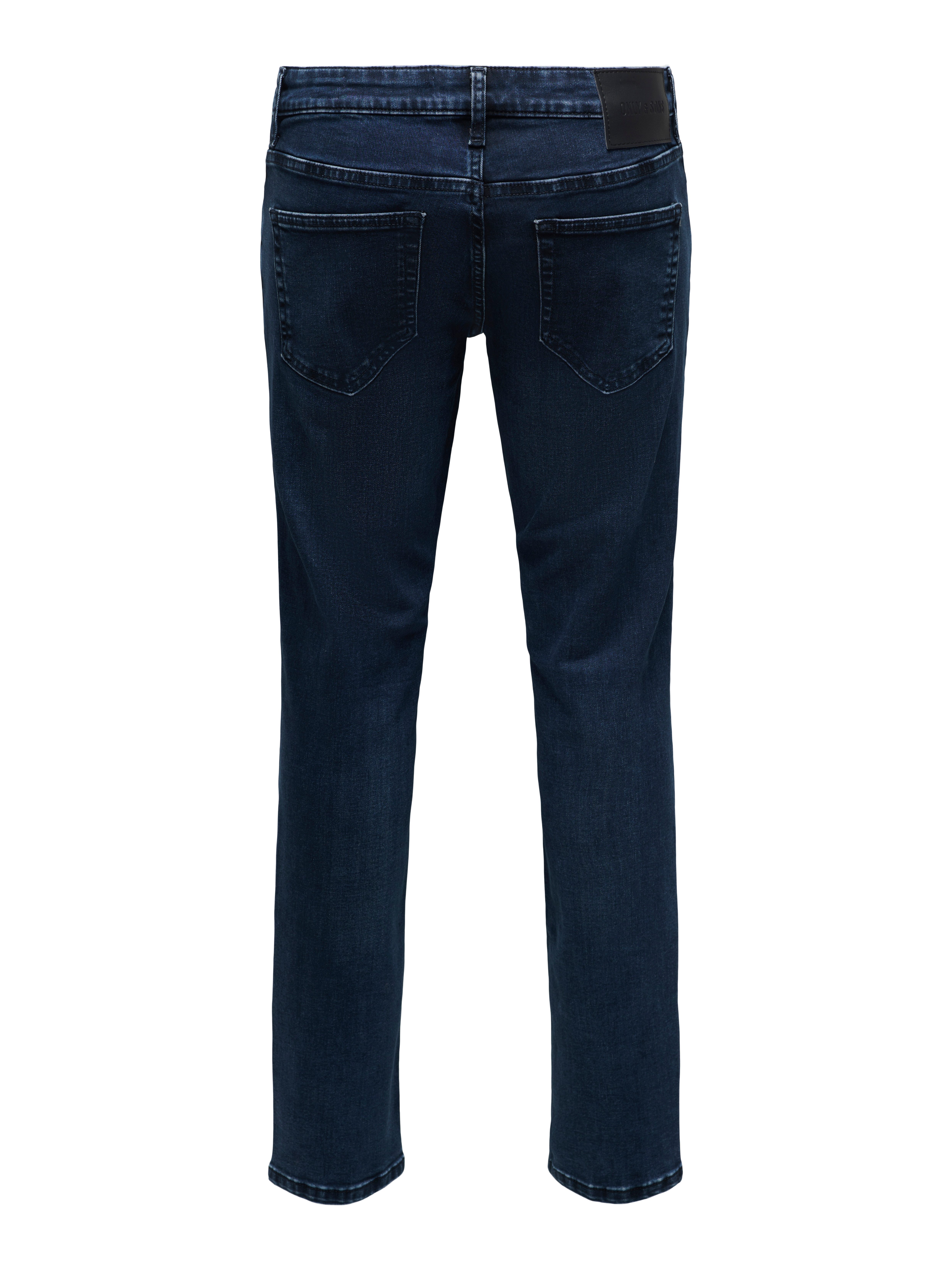 ONLY & SONS Slim-fit-Jeans OS ONSLOOM SLIM BLUE GREY 40 mit Destroyed Effekt