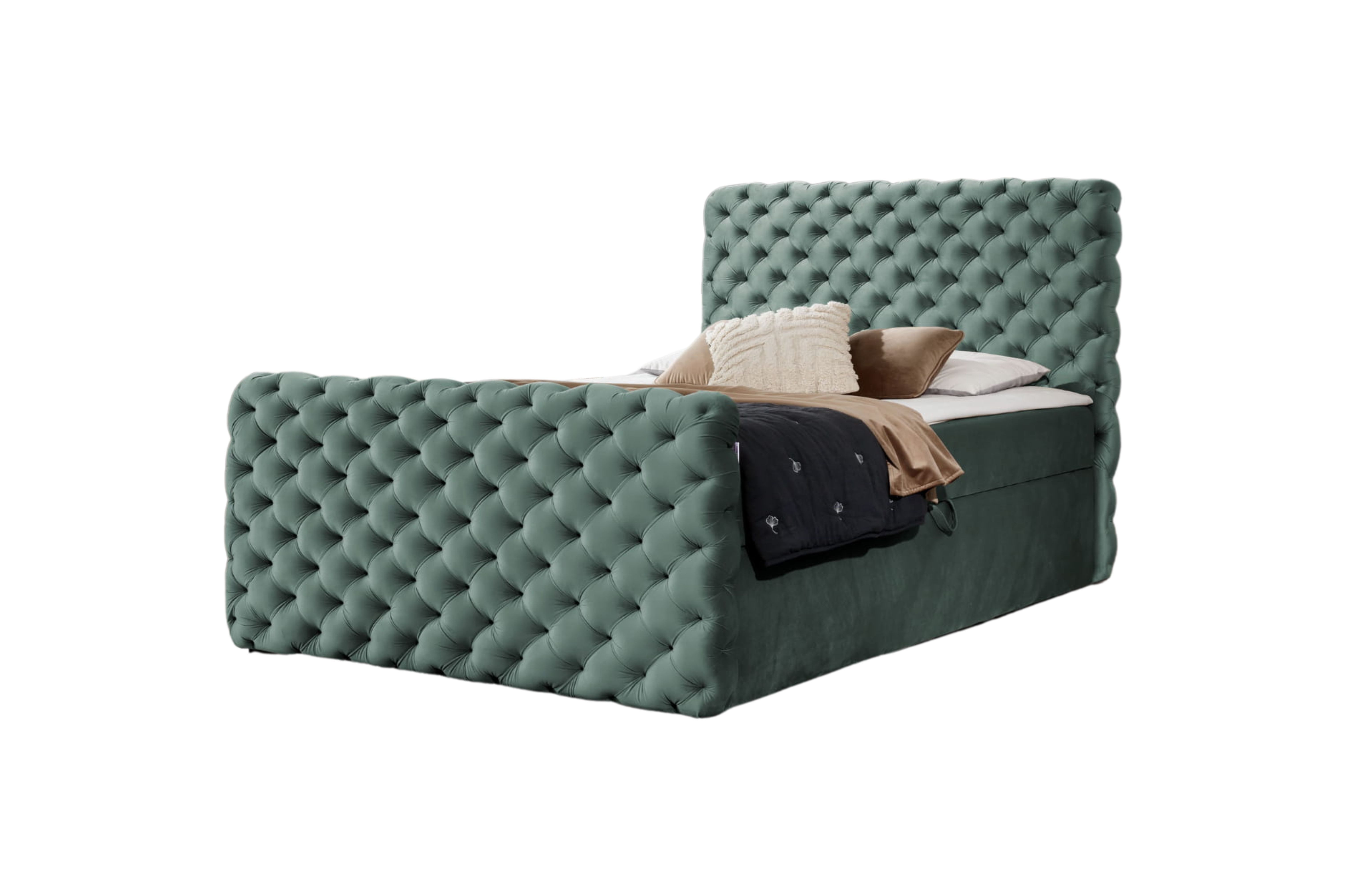 yourhouse24 Boxspringbett Chesterfield Lux mit zwei günstig online kaufen