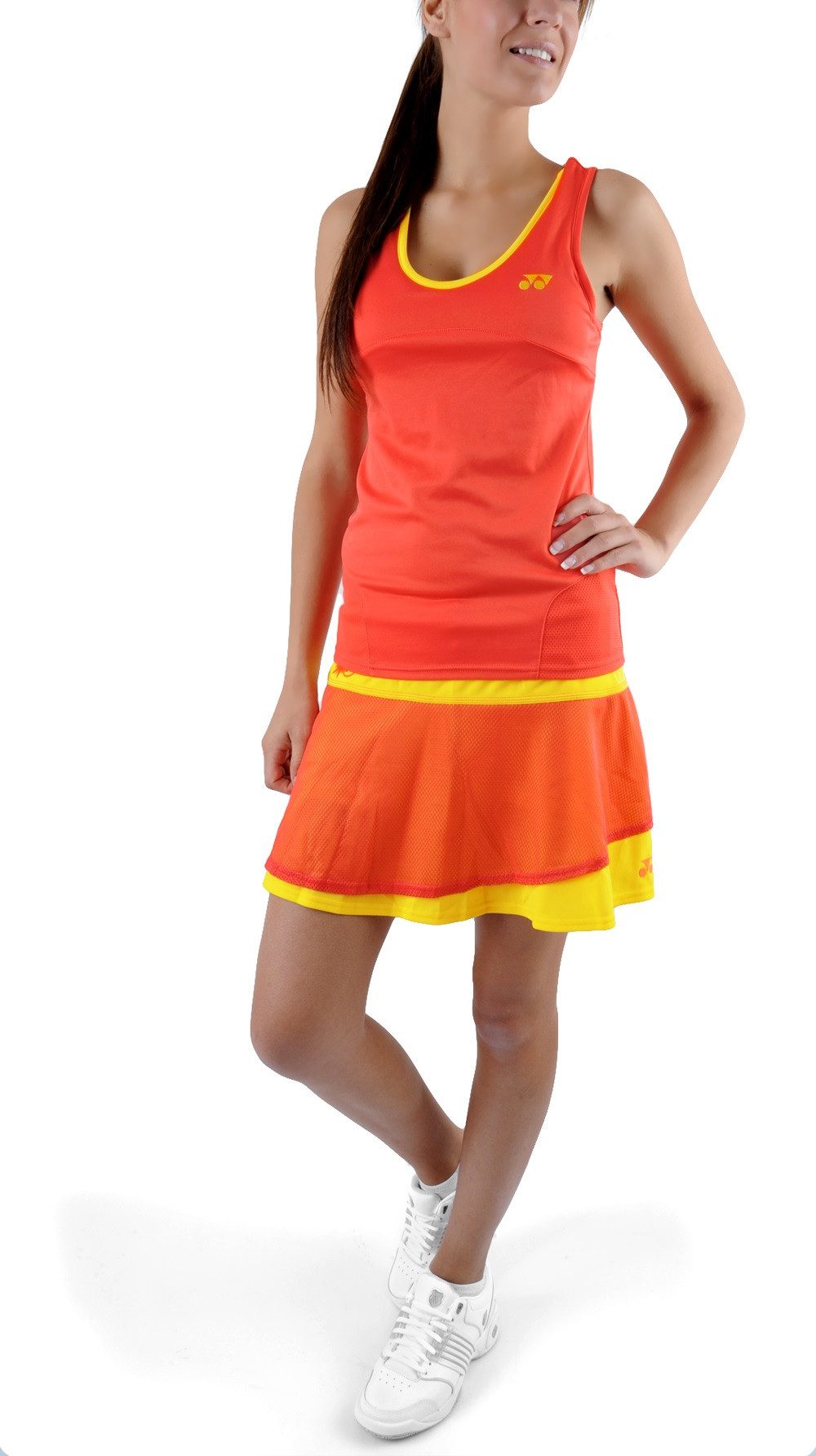 Yonex Tanktop Tennis-Tank Melbourne orange Damen