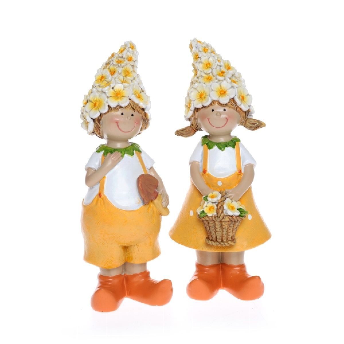 Dragimex Gartenfigur Gartenkinder aus Keramik im günstig online kaufen