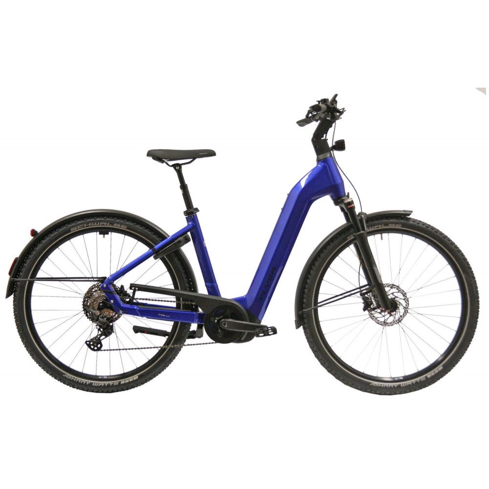 FLYER E-Bike Gotour 7.10 SE Comfort Trekkingbike Enzian Blue
