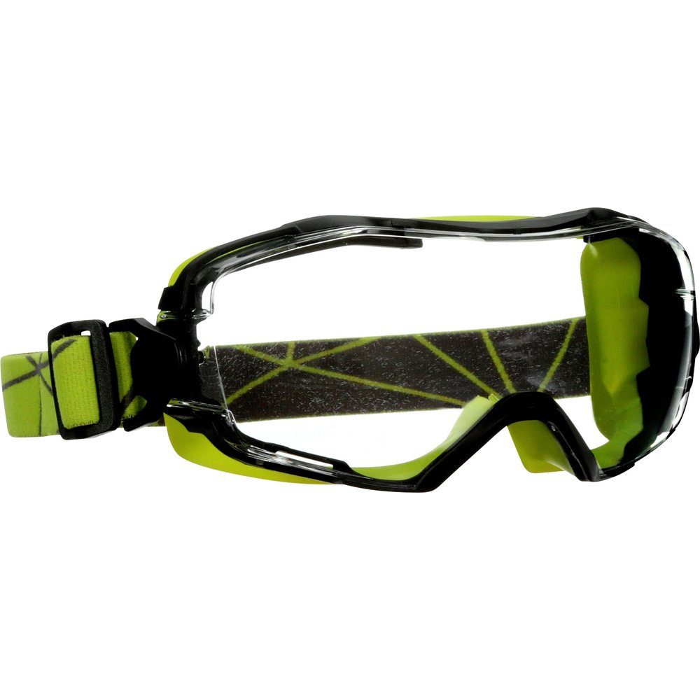 3M Arbeitsschutzbrille 3M GG6001SGAF-GRN Vollsichtbrille Antibeschlag-Schutz, mit Antikr mit