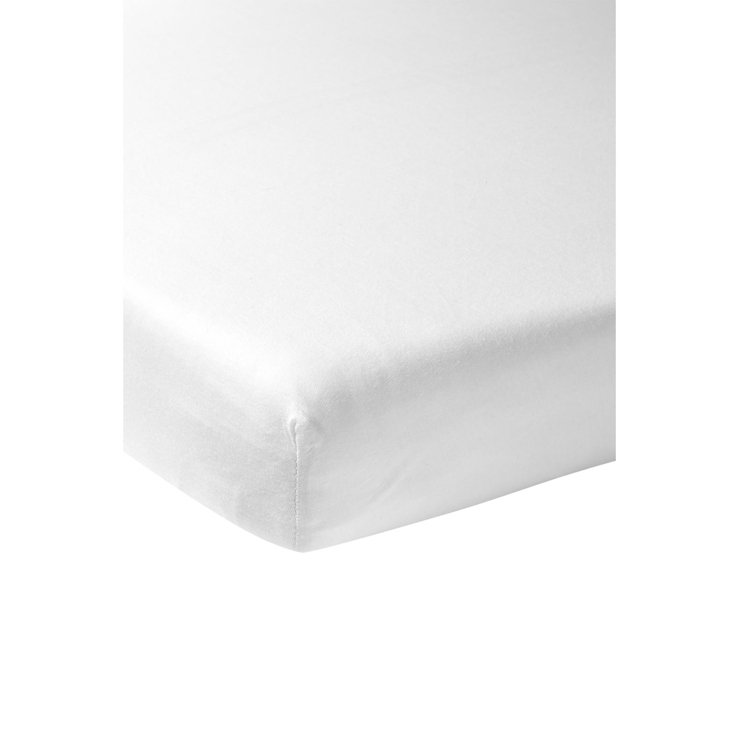 Meyco Home Spannbettlaken 9999 White, Jersey, günstig online kaufen
