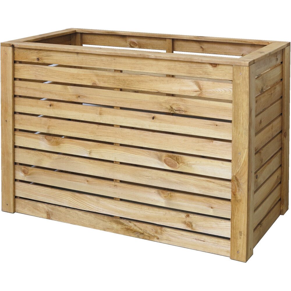 Hochbeet Hochbeet Plfanzkasten Bodo natur 120 x 60 x 80 cm Kiefer FSC 100