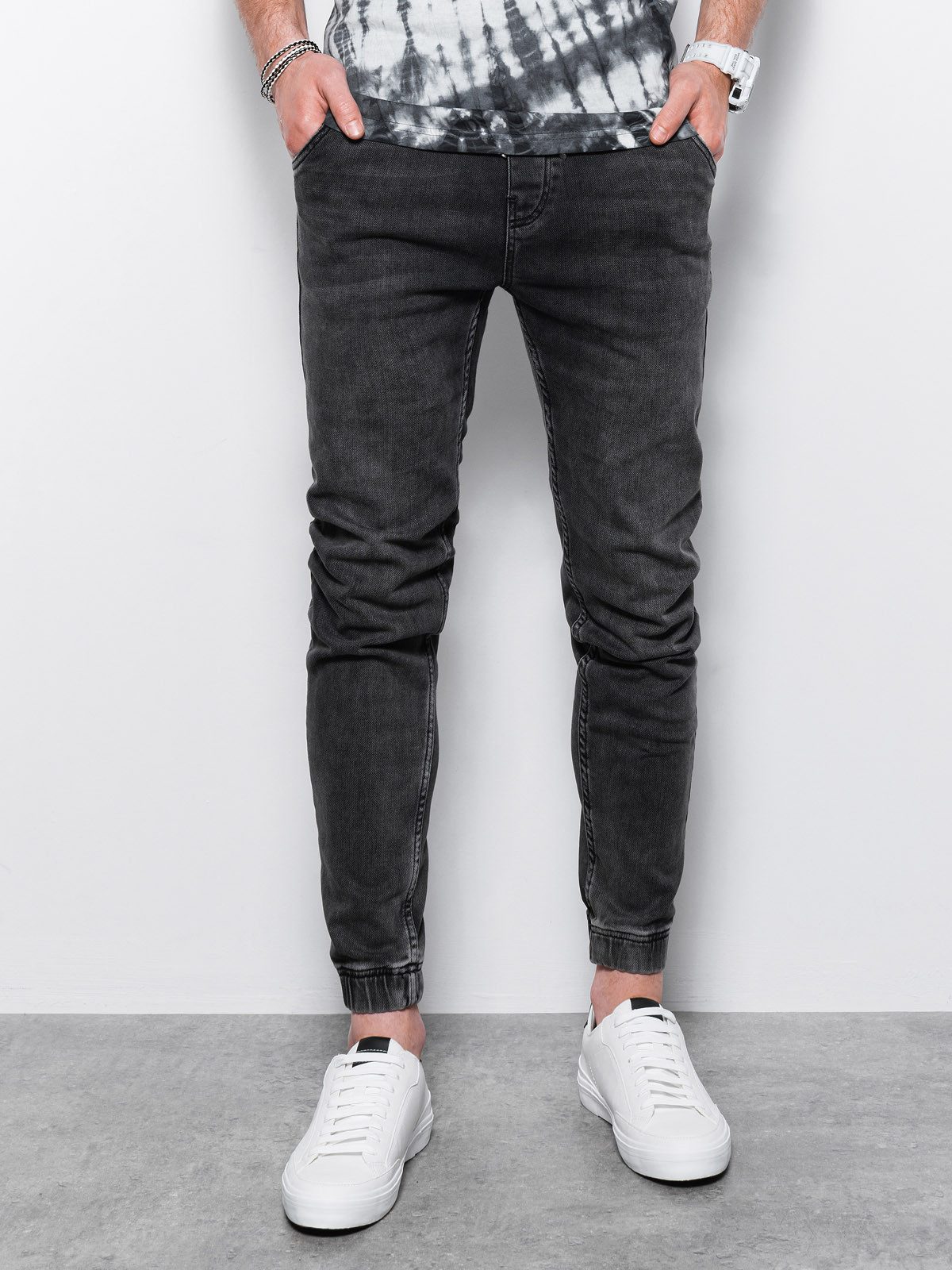 OMBRE Jeggings Denim-Joggings für Männer