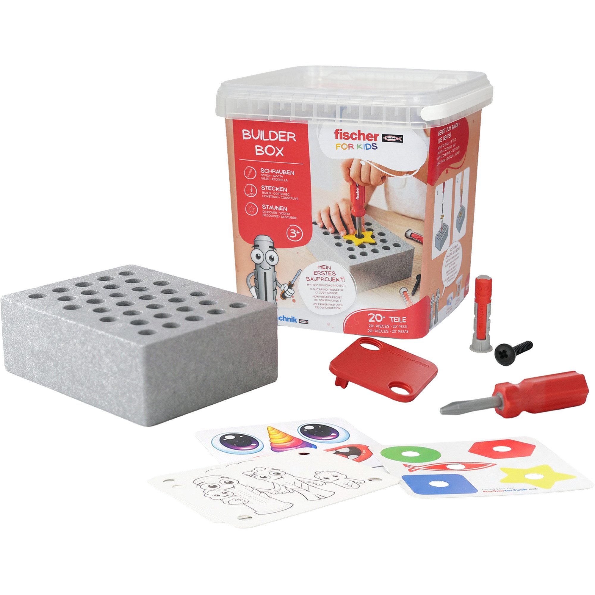 fischertechnik fischertechnik fischer for kids - Builder-Box, Spielbausteine