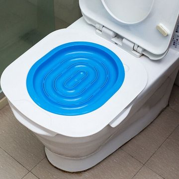 RHP Katzentoilette Katzen WC-Sitz Toiletten Training System Katzenklo Toilettensitz Blau