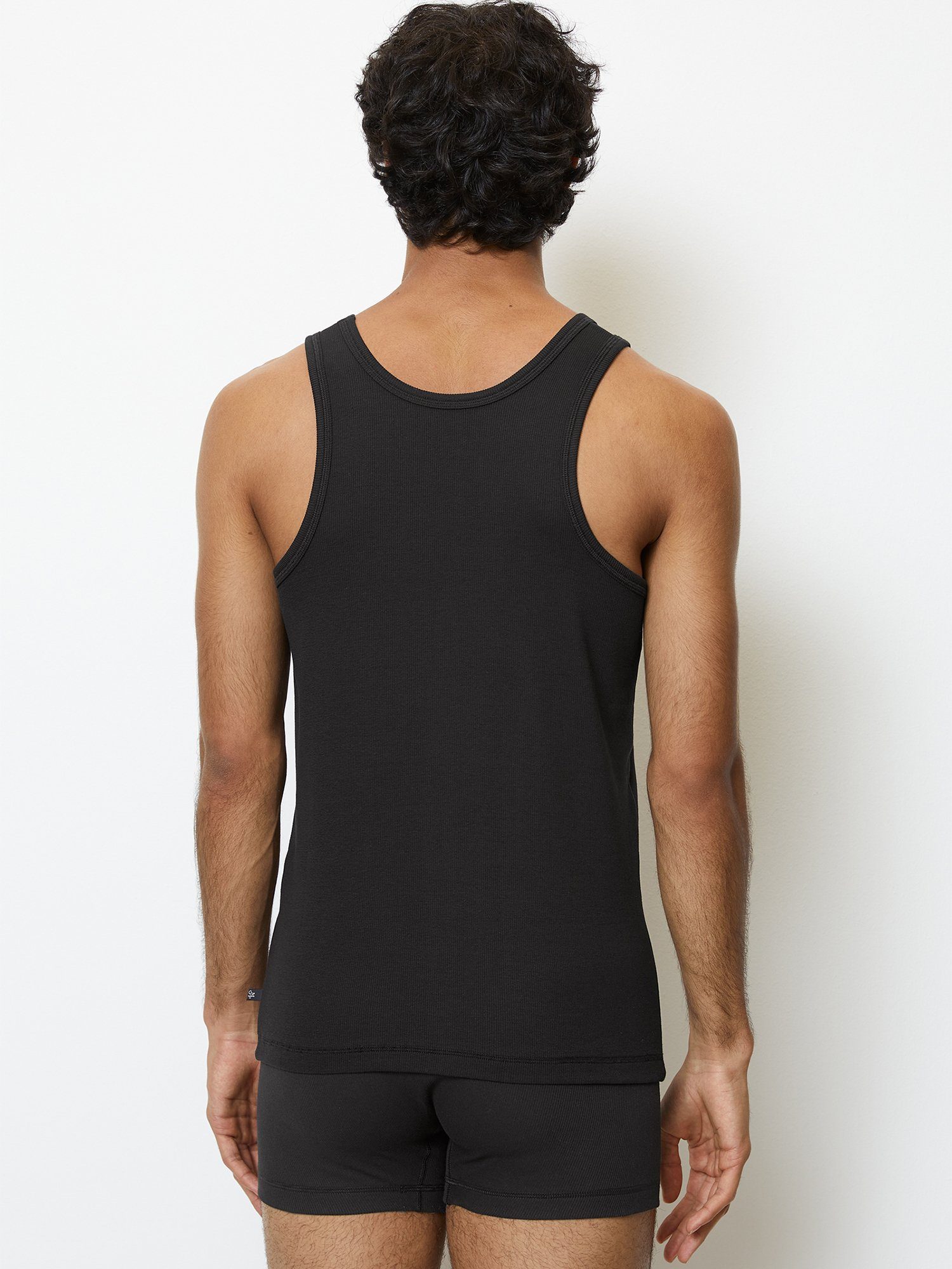 Marc O'Polo Tanktop Iconic Rib (2-tlg) Tank-top unterhemd unterzieh-shirt